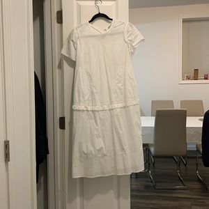 Morgane Le Fay white dress